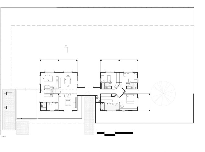 A Spacious and Airy Contemporary Home with Wonderful Views in Brasilia by Bloco Arquitetos (28)