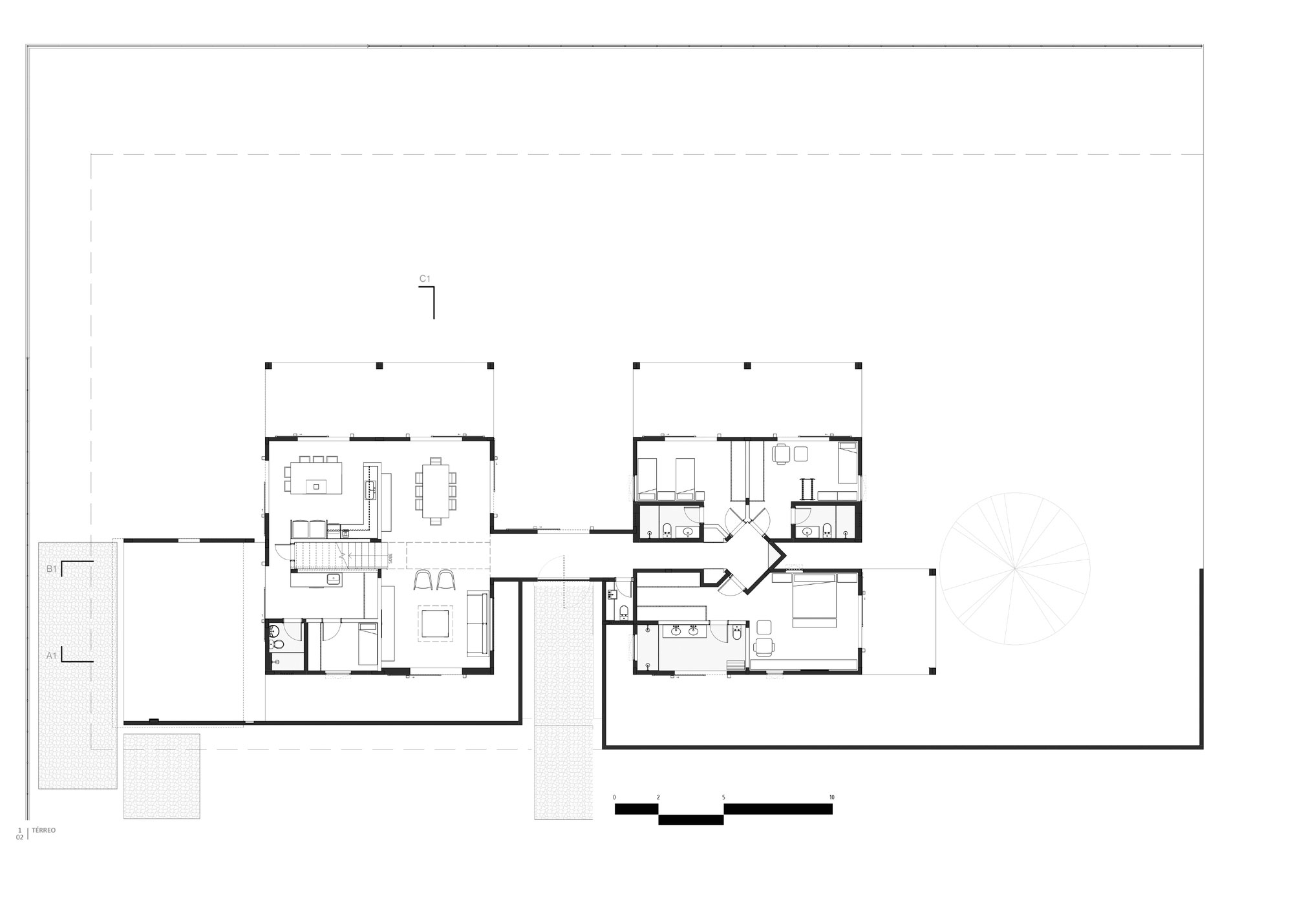 A Spacious and Airy Contemporary Home with Wonderful Views in Brasilia by Bloco Arquitetos (28)