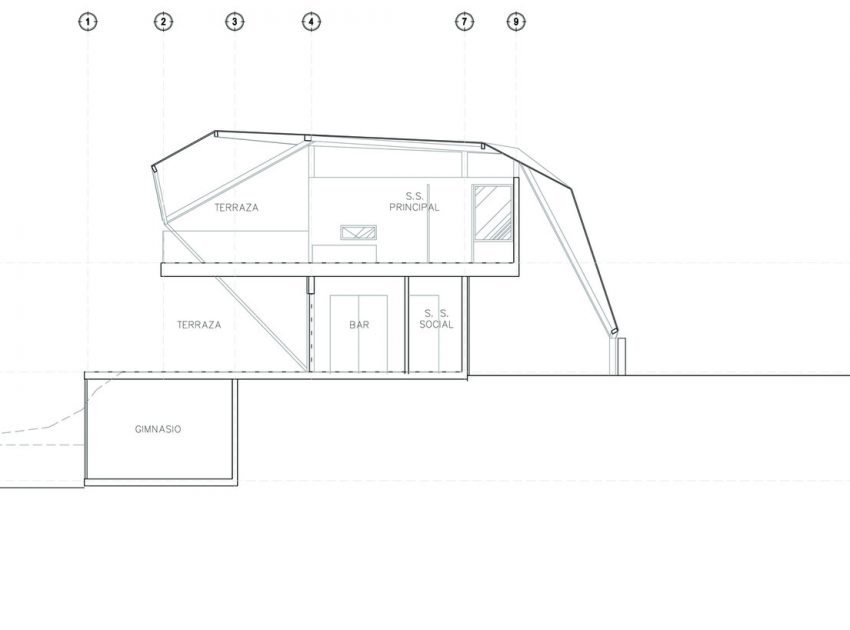 A Spacious and Airy House with a Sculptural Roof and Terraces in El Salvador by Cincopatasalgato (21)