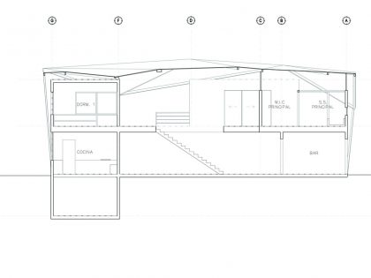 A Spacious and Airy House with a Sculptural Roof and Terraces in El Salvador by Cincopatasalgato (23)