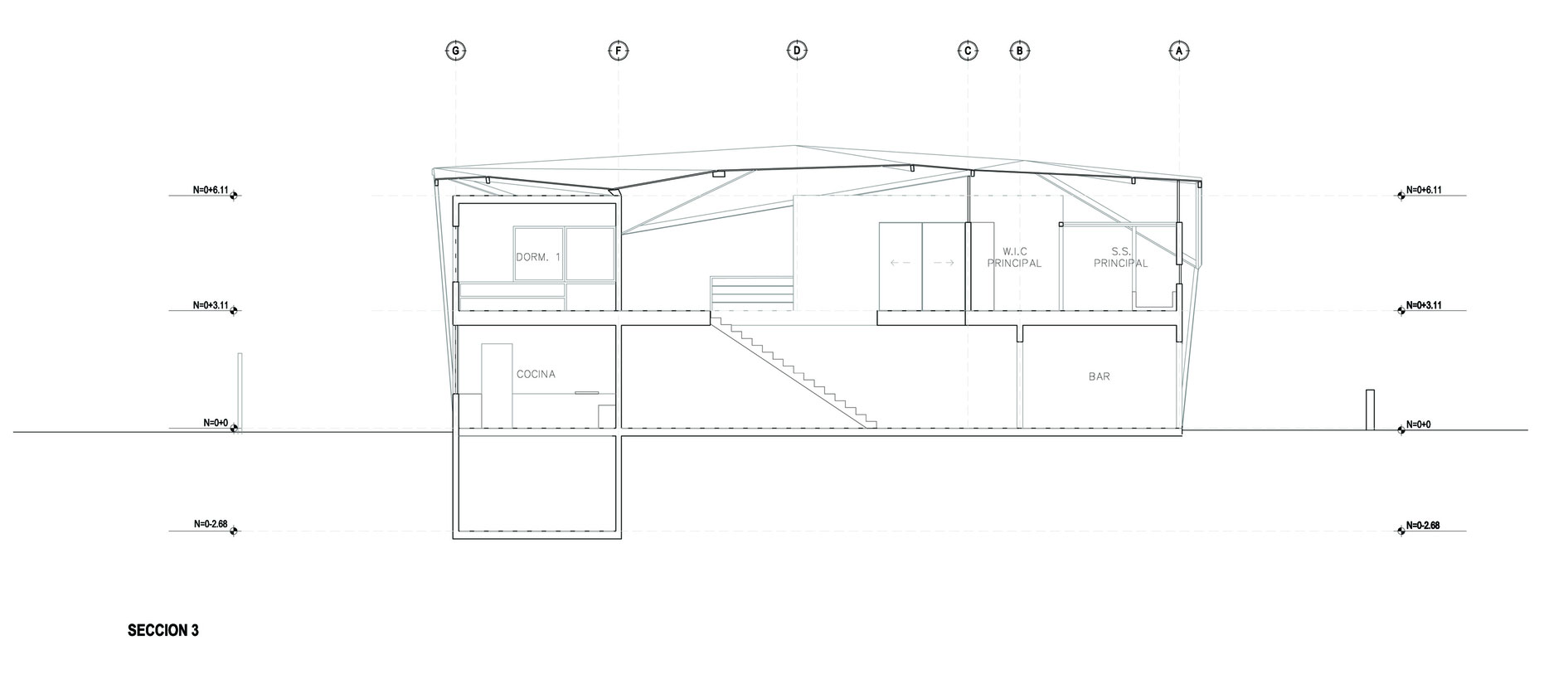A Spacious and Airy House with a Sculptural Roof and Terraces in El Salvador by Cincopatasalgato (23)