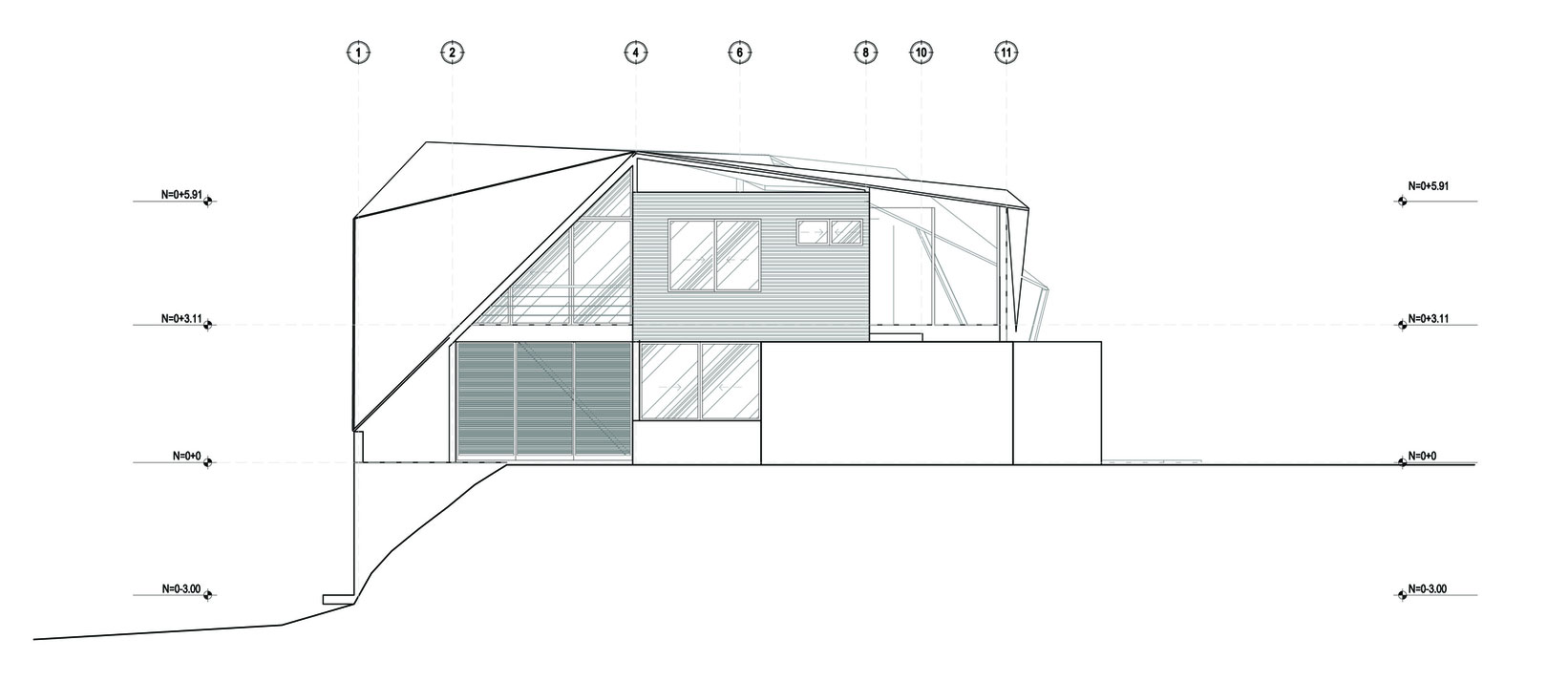 A Spacious and Airy House with a Sculptural Roof and Terraces in El Salvador by Cincopatasalgato (26)