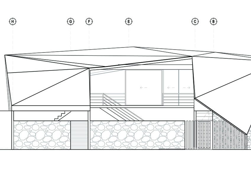 A Spacious and Airy House with a Sculptural Roof and Terraces in El Salvador by Cincopatasalgato (27)