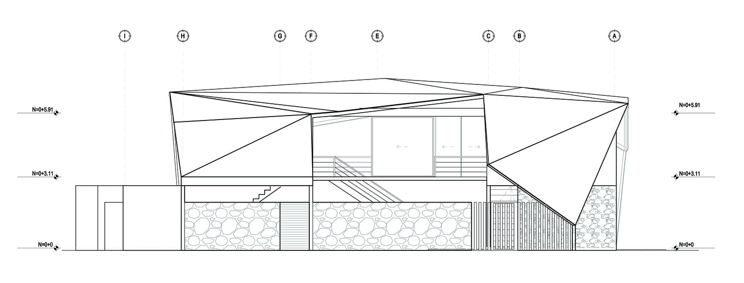 A Spacious and Airy House with a Sculptural Roof and Terraces in El Salvador by Cincopatasalgato (27)