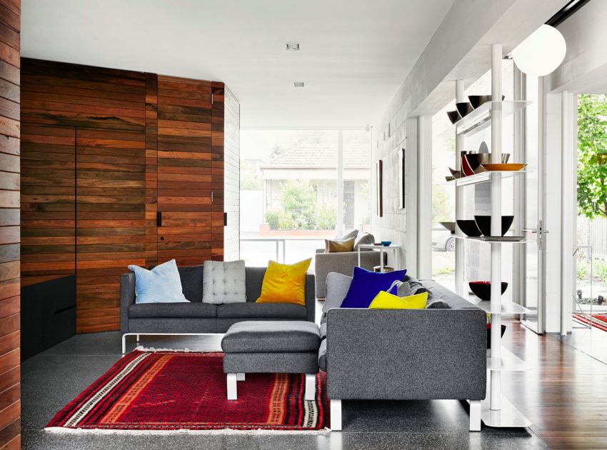 A Spacious and Compact Contemporary Family Home in Melbourne by Austin Maynard Architects (14)