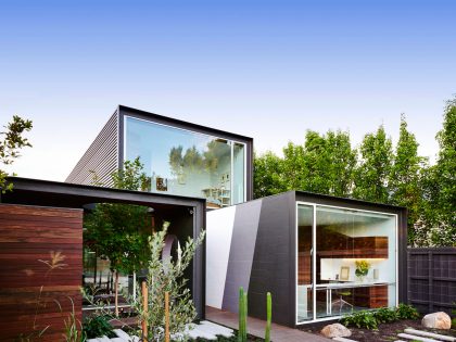 A Spacious and Compact Contemporary Family Home in Melbourne by Austin Maynard Architects (3)