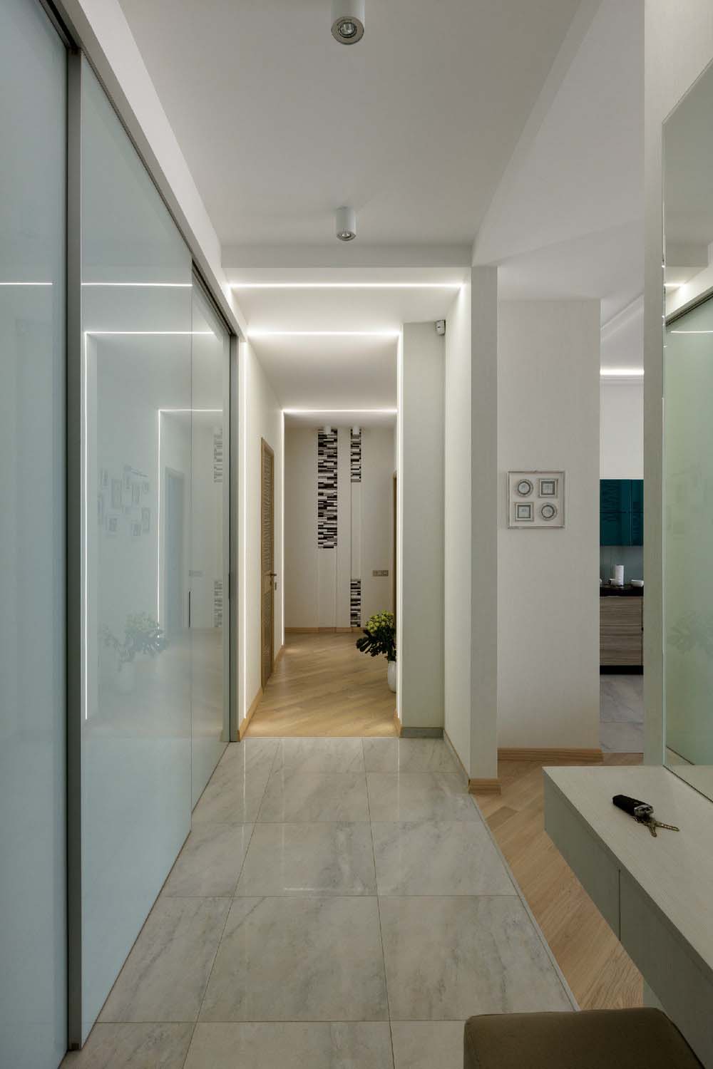 A Spacious and Modern Monochrome Apartment in Kharkov, Ukraine by Larisa Nikitenko (10)