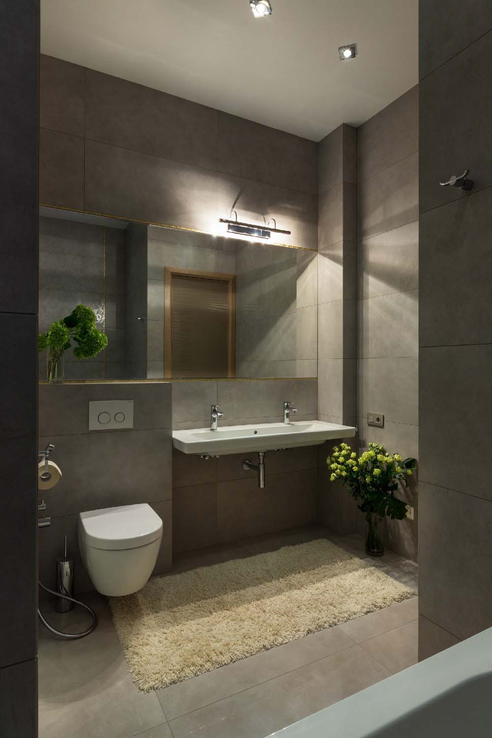 A Spacious and Modern Monochrome Apartment in Kharkov, Ukraine by Larisa Nikitenko (13)