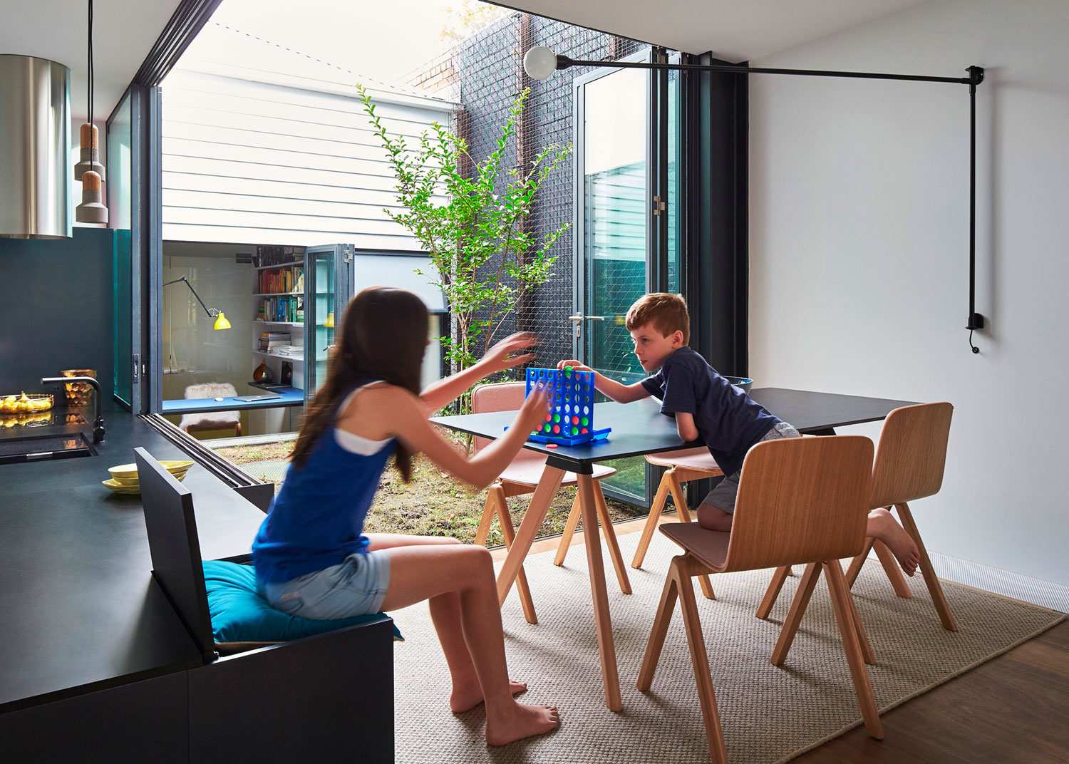 A Spacious and Playful Home with Giant Toy Box Spaces in Melbourne by Austin Maynard Architects (10)