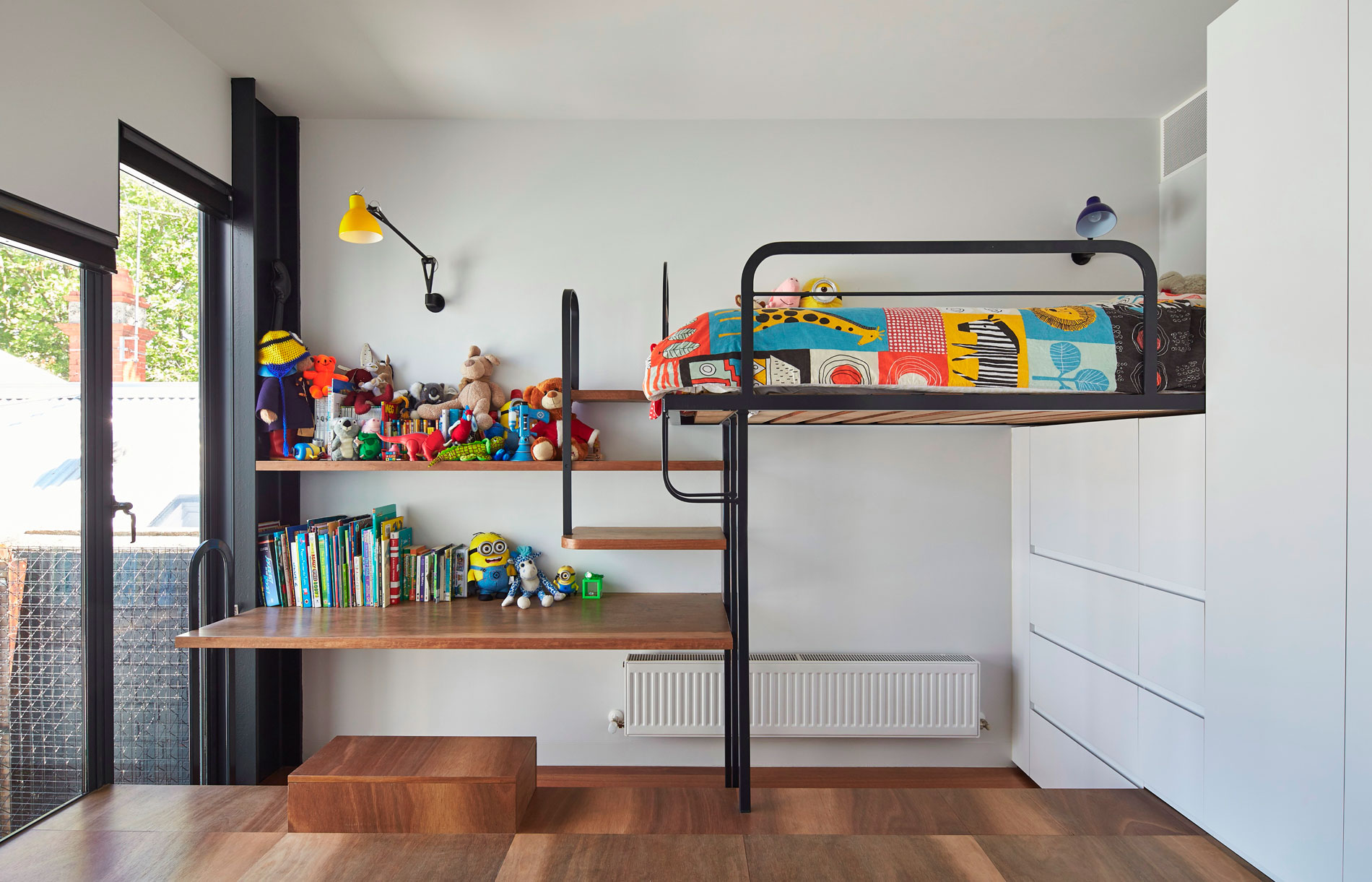 A Spacious and Playful Home with Giant Toy Box Spaces in Melbourne by Austin Maynard Architects (16)