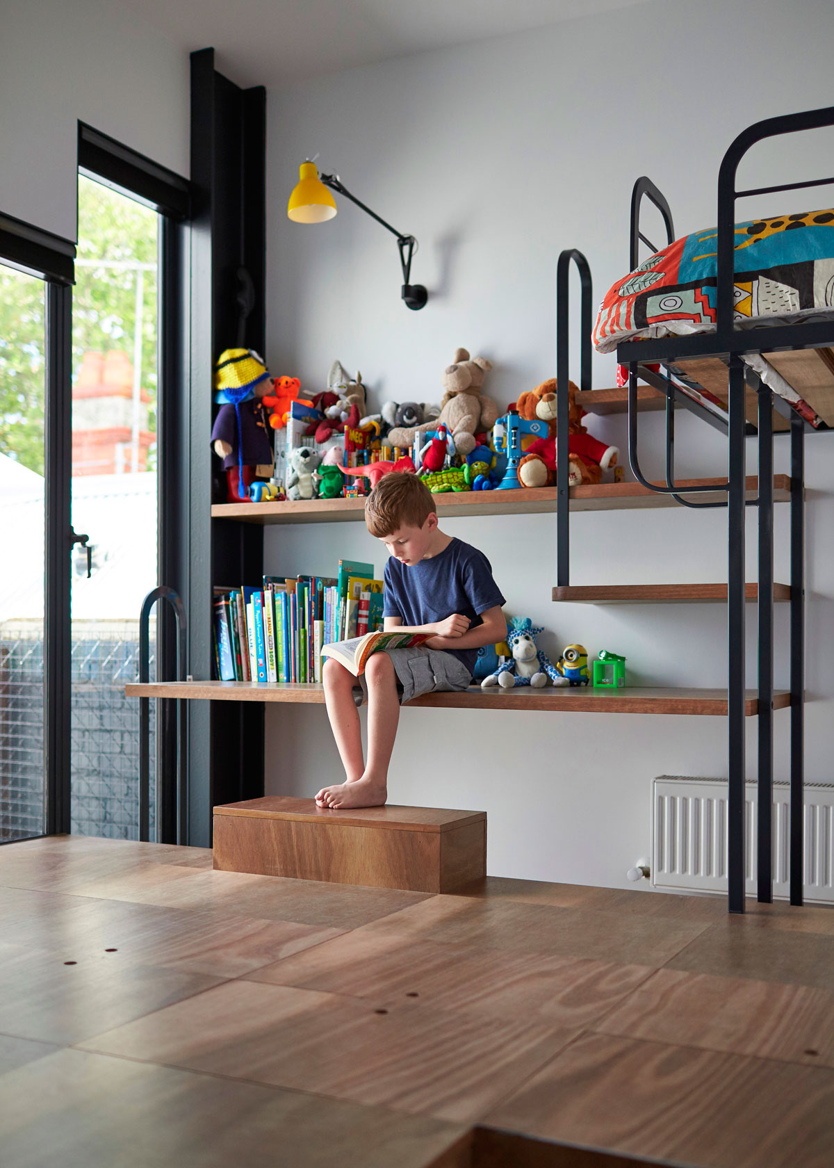 A Spacious and Playful Home with Giant Toy Box Spaces in Melbourne by Austin Maynard Architects (17)