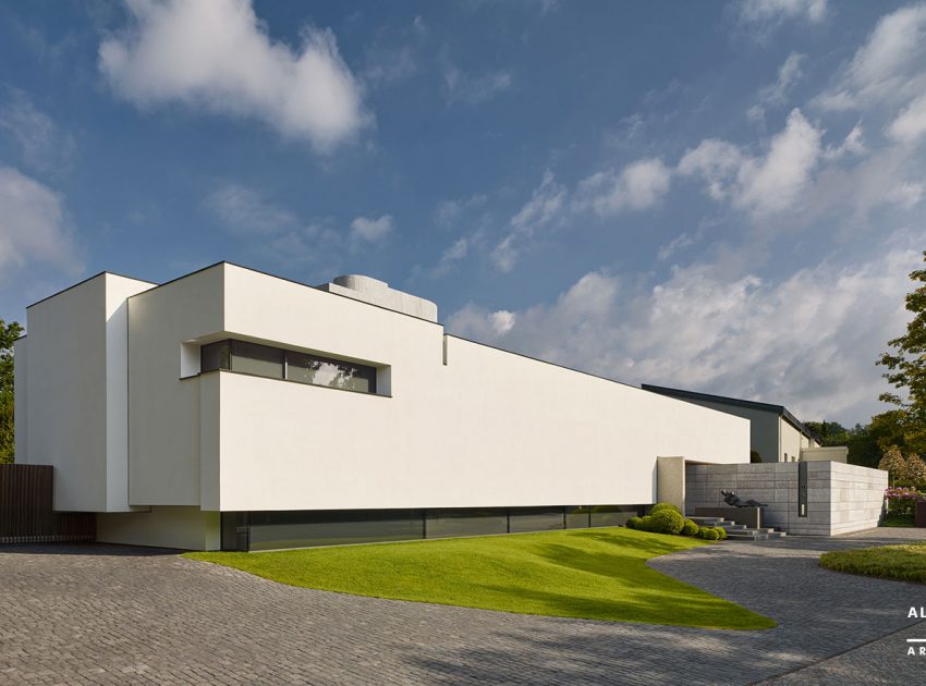 A Spacious and Timeless Home Full of Contemporary Elegance in Essen by Alexander Brenner Architects (1)
