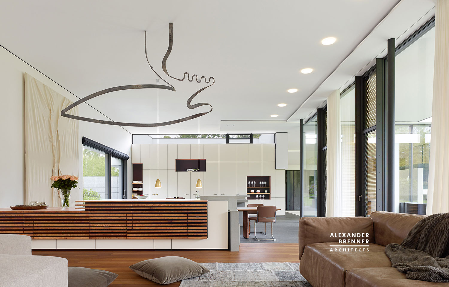 A Spacious and Timeless Home Full of Contemporary Elegance in Essen by Alexander Brenner Architects (8)