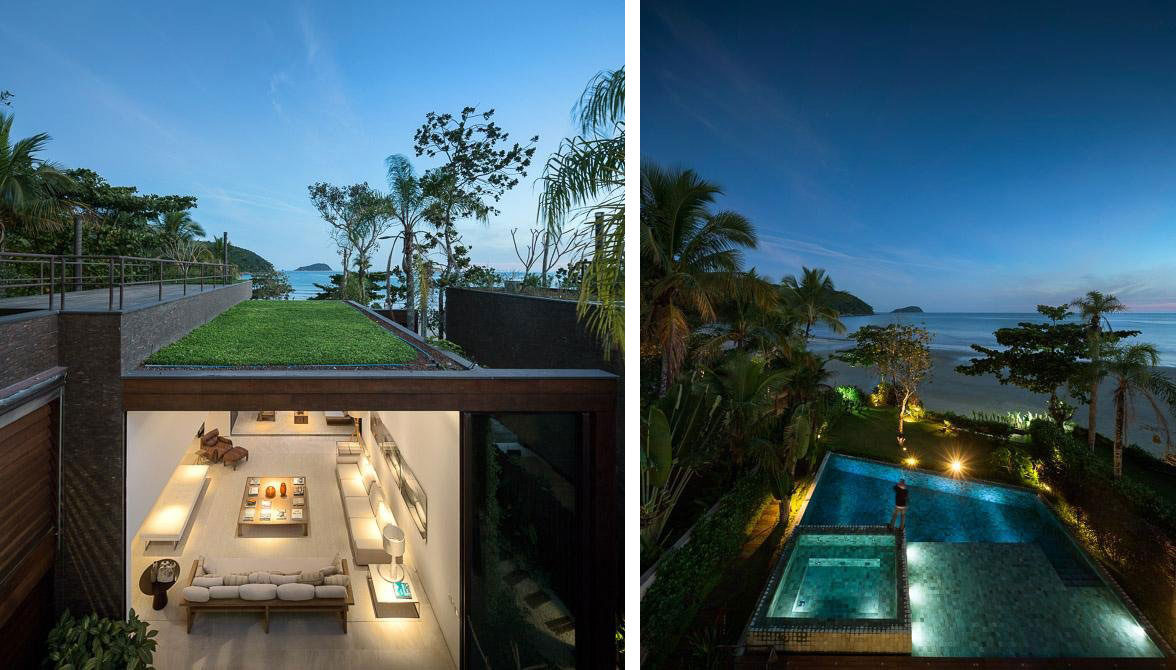 A Spectacular Beachfront Home with Beautiful Ocean Views in São Sebastião by Studio Arthur Casas (12)
