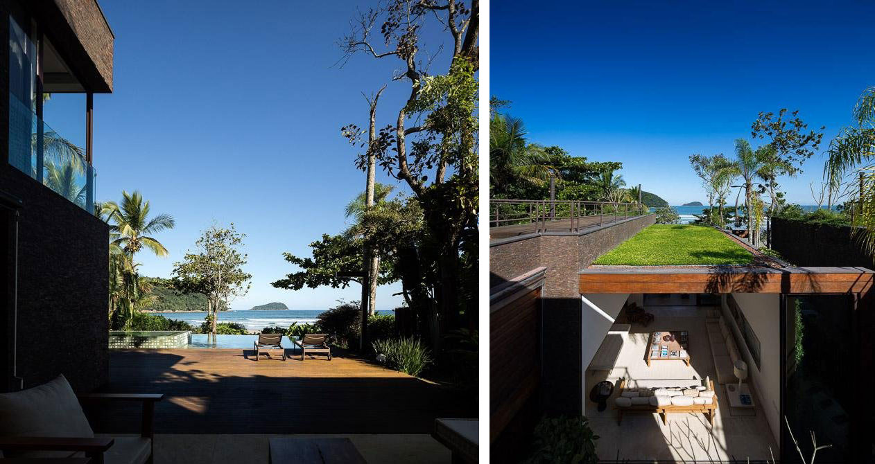 A Spectacular Beachfront Home with Beautiful Ocean Views in São Sebastião by Studio Arthur Casas (6)