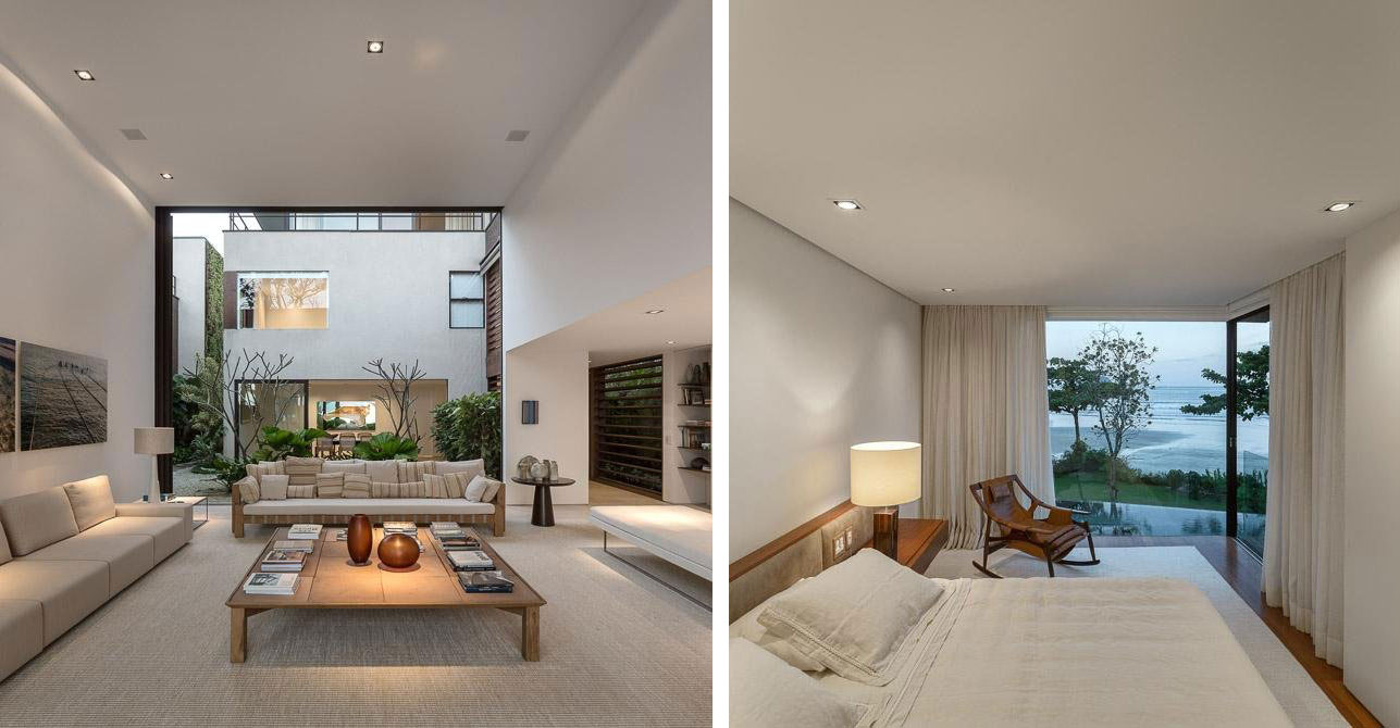 A Spectacular Beachfront Home with Beautiful Ocean Views in São Sebastião by Studio Arthur Casas (8)
