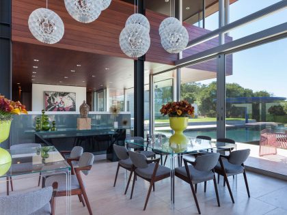 A Spectacular Contemporary Home with an Infinity Pool in Portola Valley by Swatt | Miers Architects (14)