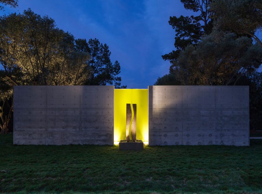 A Spectacular Contemporary Home with an Infinity Pool in Portola Valley by Swatt | Miers Architects (23)