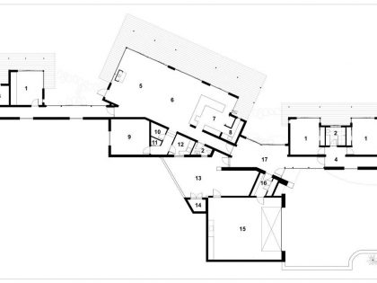 A Spectacular Long and Low Hillside House Surrounded by the Southern Alps of New Zealand by Sarah Scott Architects Ltd (8)