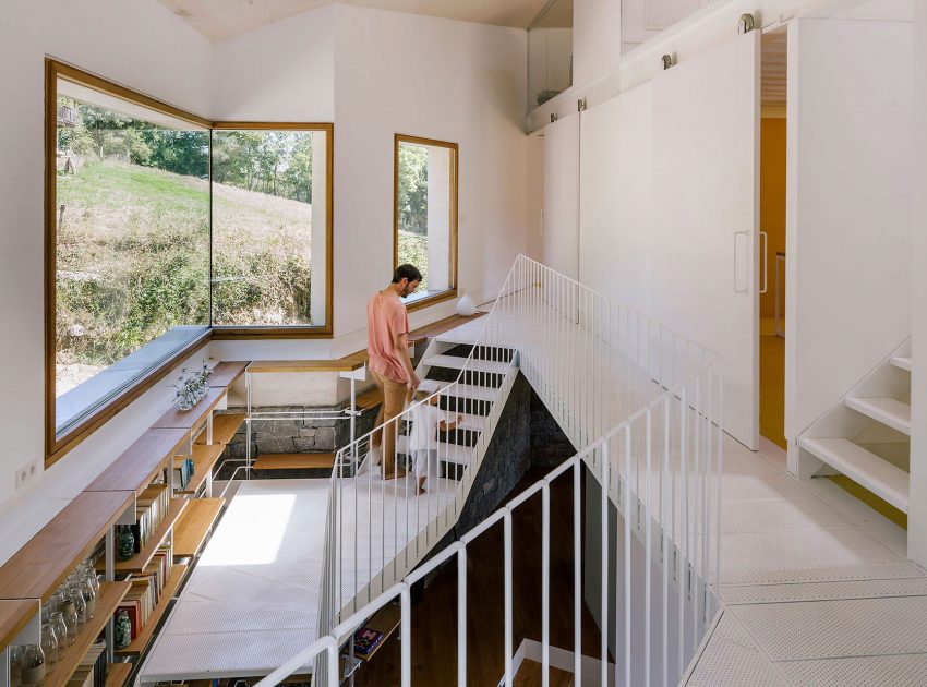 A Stone Stable Block and Farmhouse Transformed into a Woodland Home for a Family in Asturias by PYO arquitectos (10)