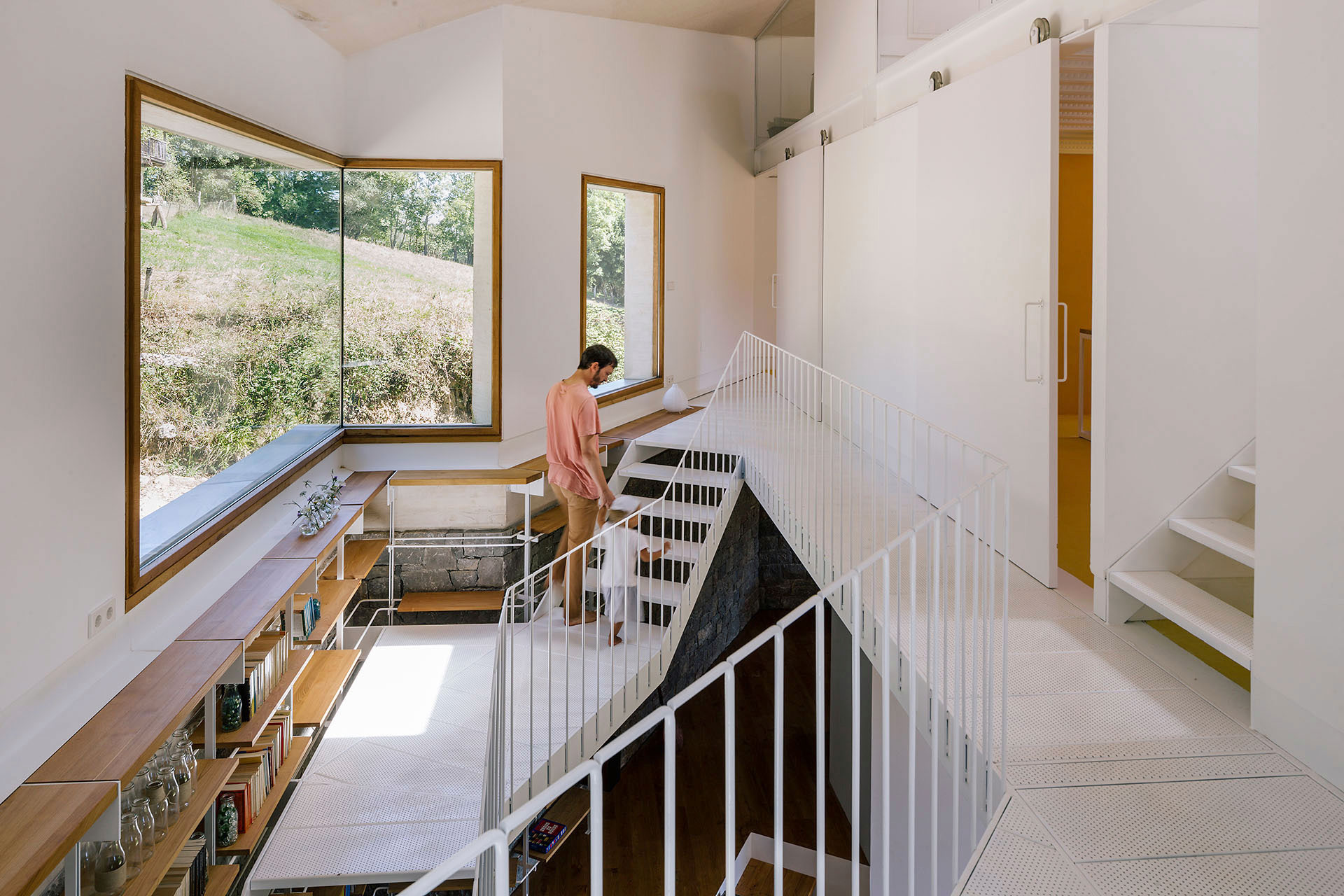 A Stone Stable Block and Farmhouse Transformed into a Woodland Home for a Family in Asturias by PYO arquitectos (10)