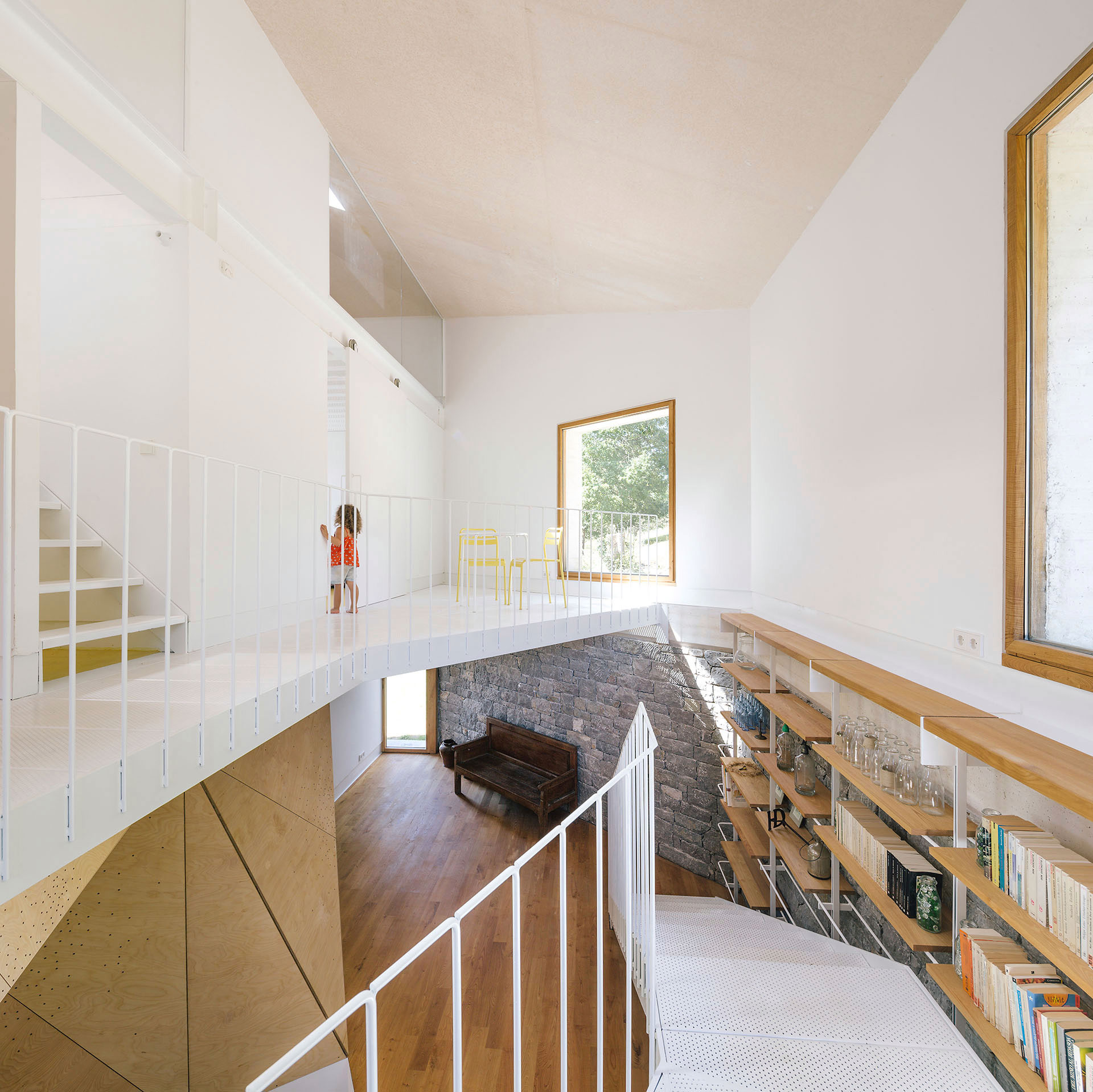 A Stone Stable Block and Farmhouse Transformed into a Woodland Home for a Family in Asturias by PYO arquitectos (11)