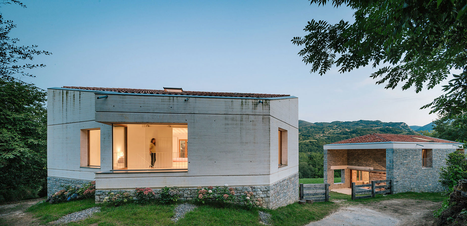 A Stone Stable Block and Farmhouse Transformed into a Woodland Home for a Family in Asturias by PYO arquitectos (20)