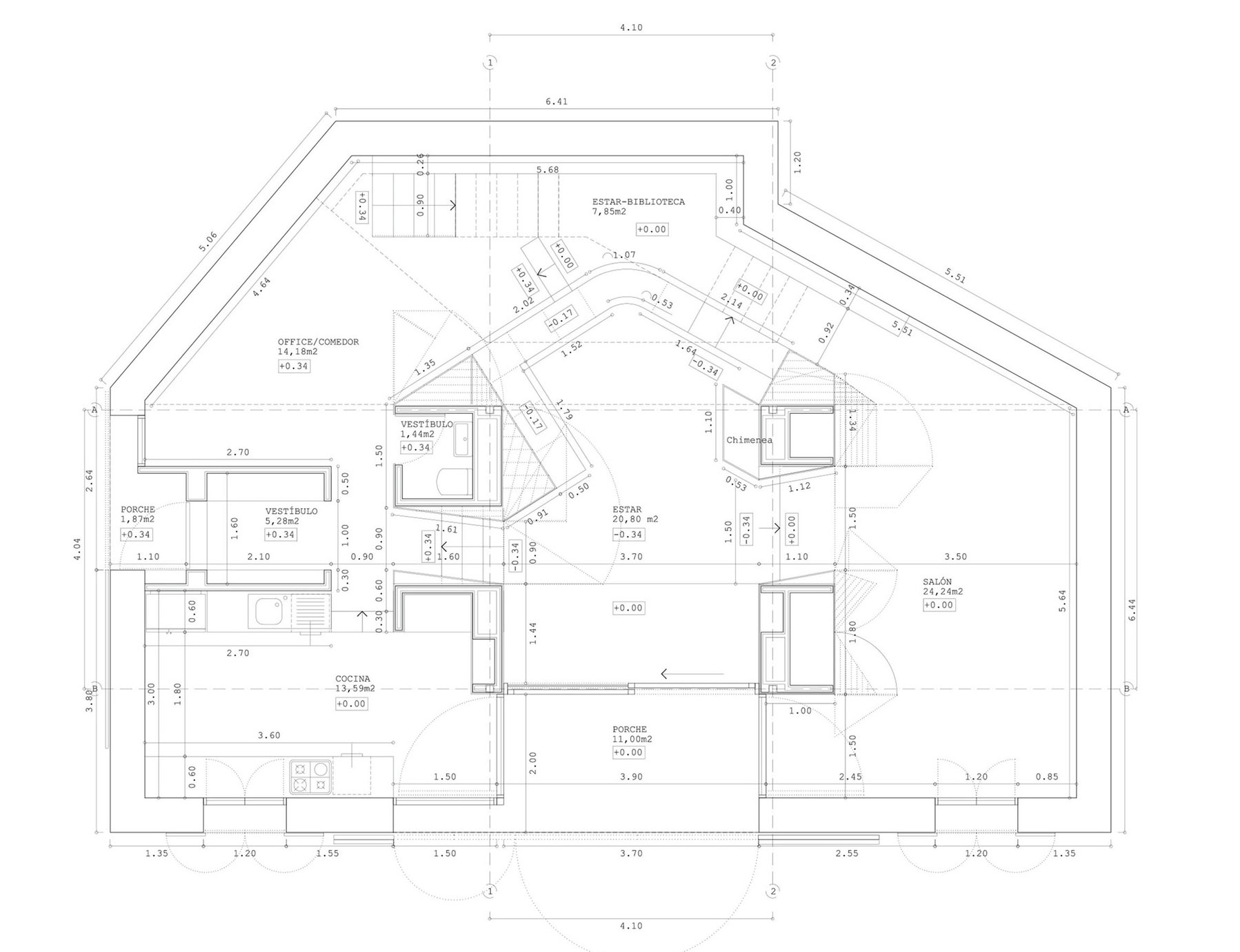 A Stone Stable Block and Farmhouse Transformed into a Woodland Home for a Family in Asturias by PYO arquitectos (21)