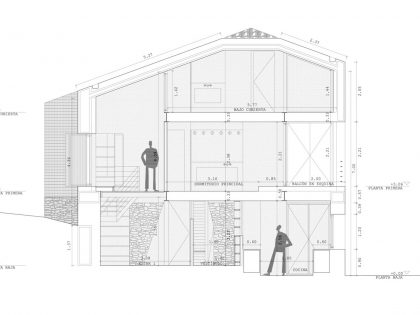 A Stone Stable Block and Farmhouse Transformed into a Woodland Home for a Family in Asturias by PYO arquitectos (27)