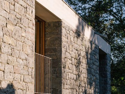 A Stone Stable Block and Farmhouse Transformed into a Woodland Home for a Family in Asturias by PYO arquitectos (3)