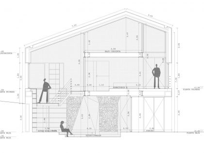 A Stone Stable Block and Farmhouse Transformed into a Woodland Home for a Family in Asturias by PYO arquitectos (30)