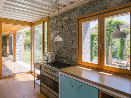 A Stone Stable Block and Farmhouse Transformed into a Woodland Home for a Family in Asturias by PYO arquitectos (7)