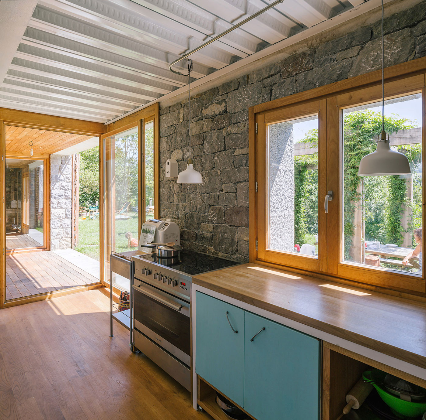 A Stone Stable Block and Farmhouse Transformed into a Woodland Home for a Family in Asturias by PYO arquitectos (7)
