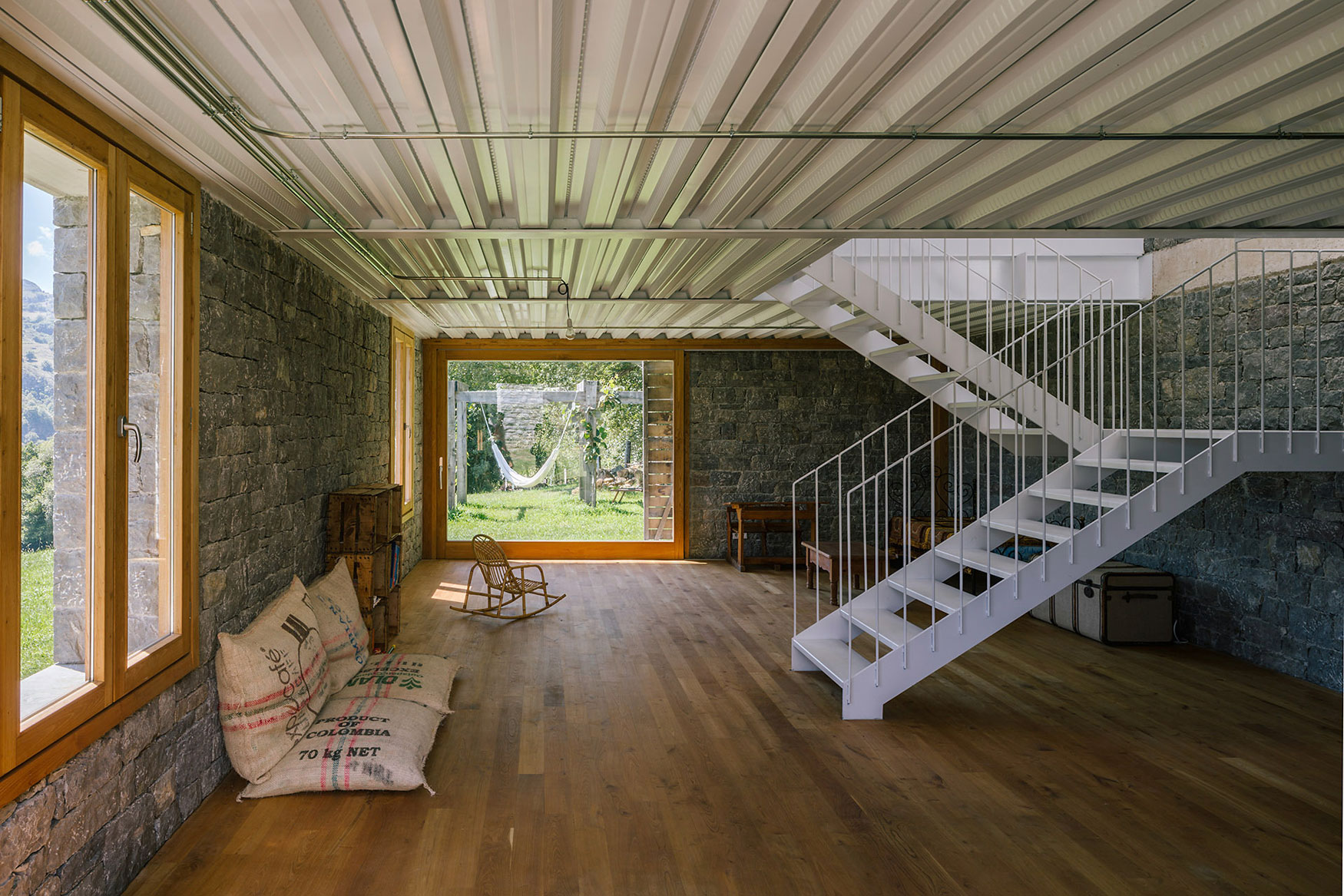 A Stone Stable Block and Farmhouse Transformed into a Woodland Home for a Family in Asturias by PYO arquitectos (8)