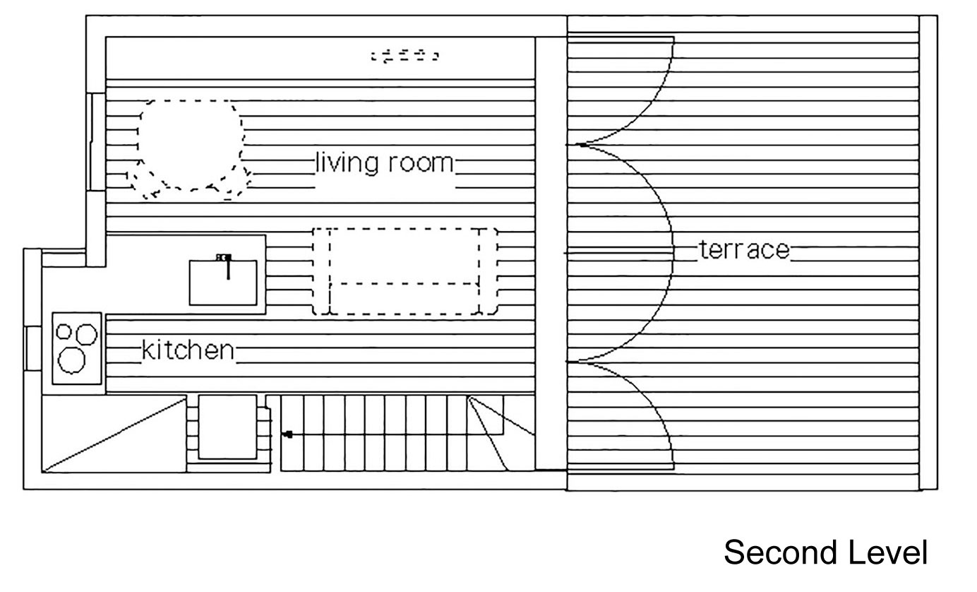 A Striking Little House with a Big Terrace in Tokyo, Japan by Takuro Yamamoto (22)