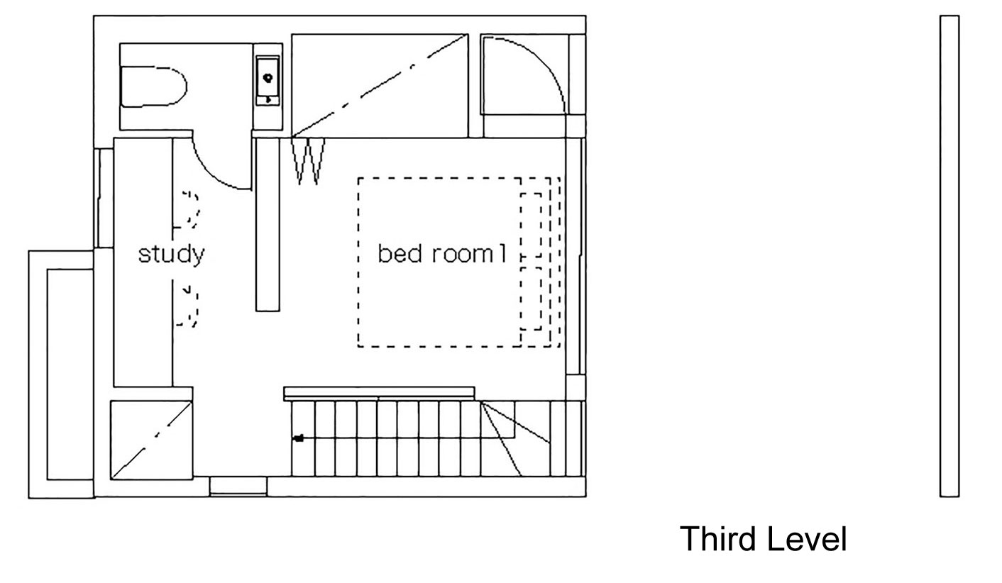 A Striking Little House with a Big Terrace in Tokyo, Japan by Takuro Yamamoto (23)