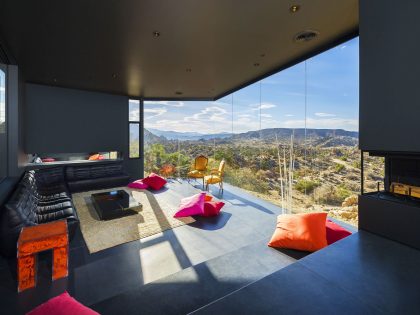 A Stunning Black Desert House with Stylish Interior and Exterior in Twentynine Palms by Oller & Pejic Architecture (16)