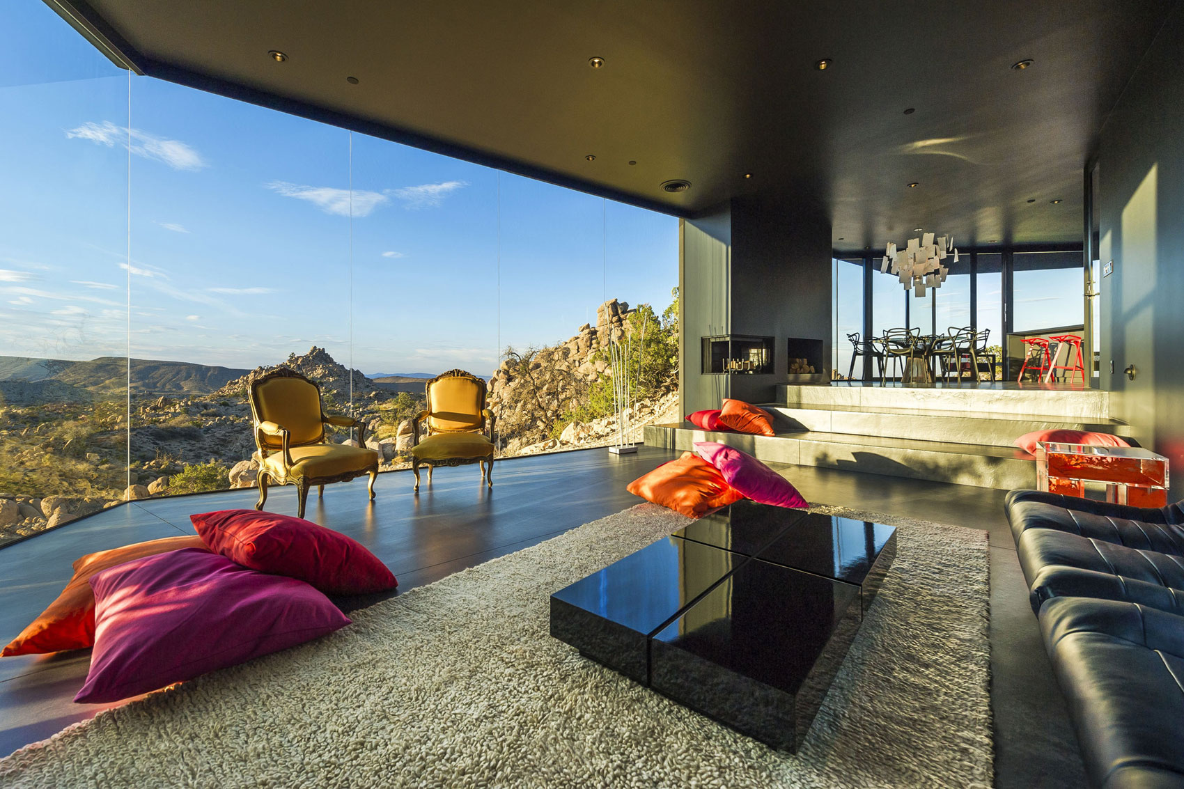 A Stunning Black Desert House with Stylish Interior and Exterior in Twentynine Palms by Oller & Pejic Architecture (19)