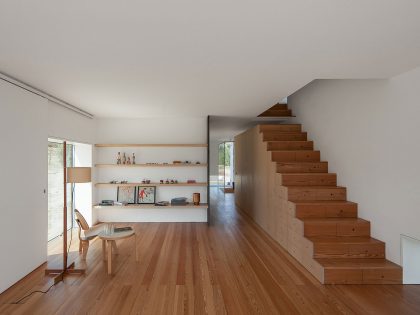 A Stunning Concrete Home Surrounded by Fields and Vegetation in Fonte Boa by João Mendes Ribeiro (18)