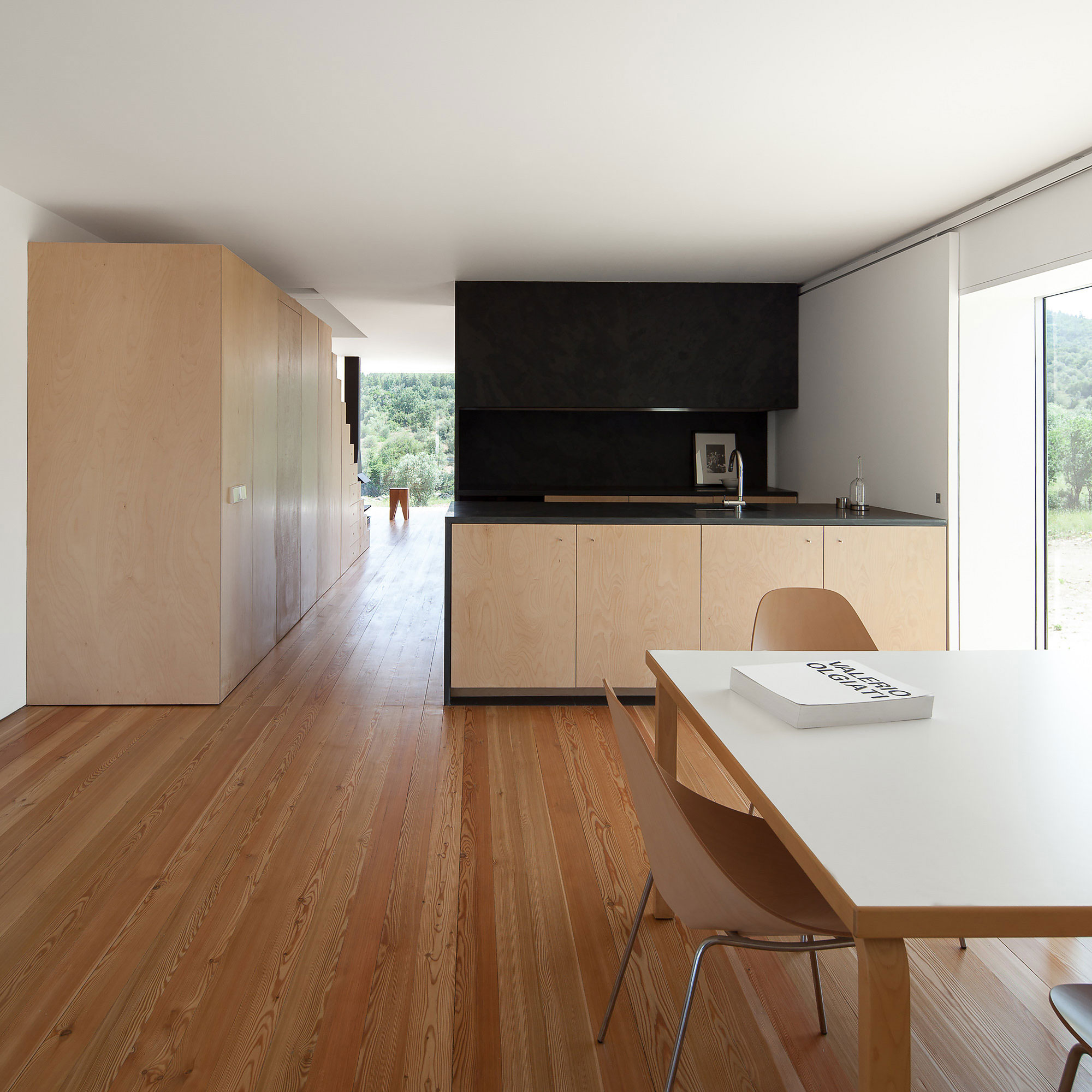 A Stunning Concrete Home Surrounded by Fields and Vegetation in Fonte Boa by João Mendes Ribeiro (20)