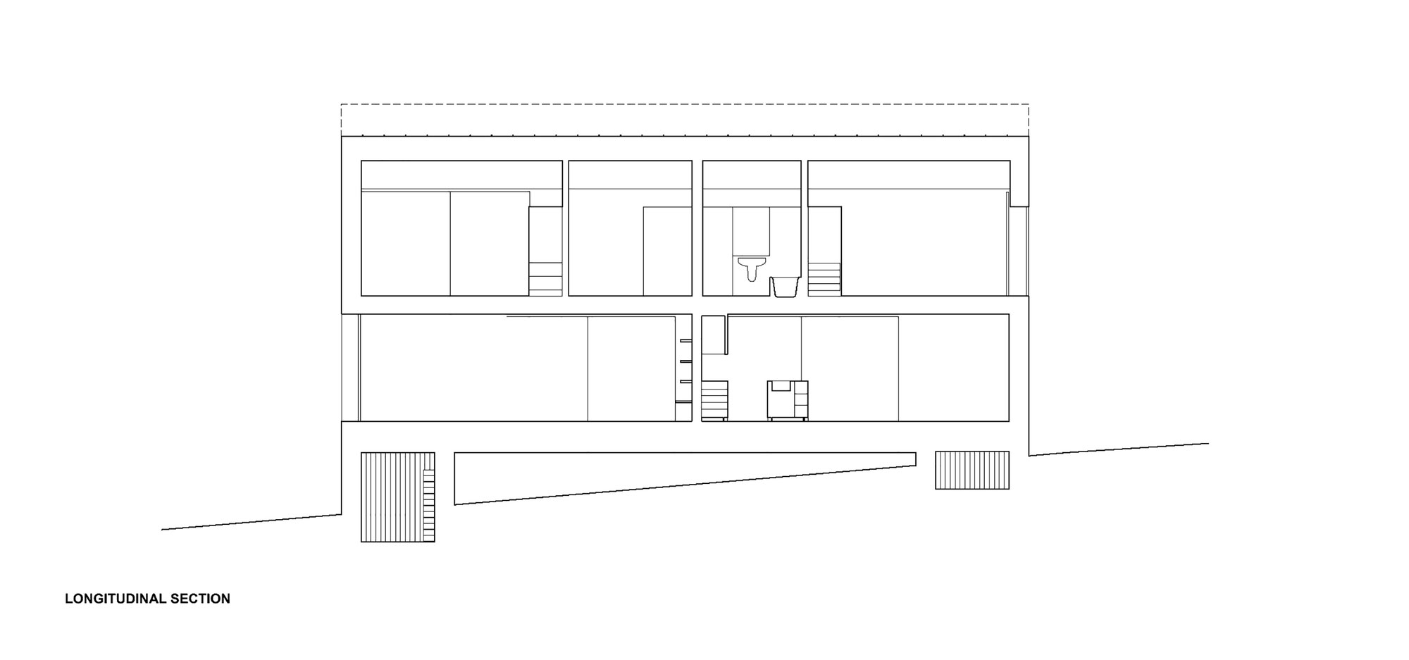 A Stunning Concrete Home Surrounded by Fields and Vegetation in Fonte Boa by João Mendes Ribeiro (46)