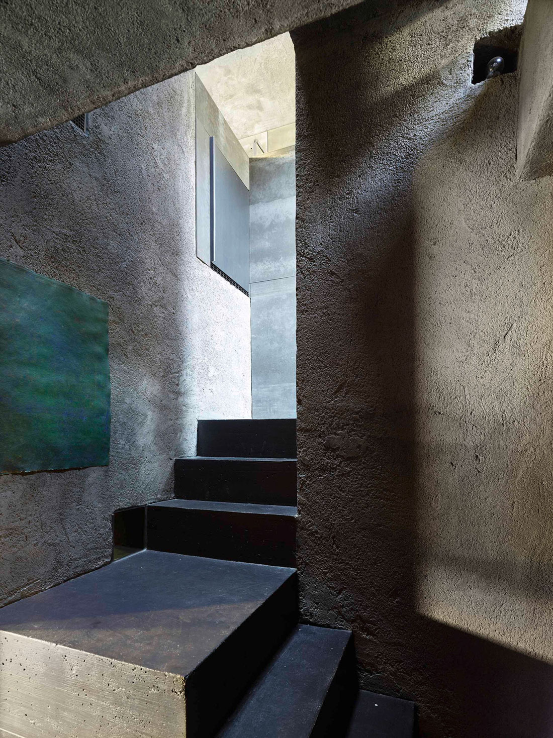 A Stunning Concrete House for a Family of Three Persons on the Lake Maggiore by Wespi de Meuron Romeo Architects (14)