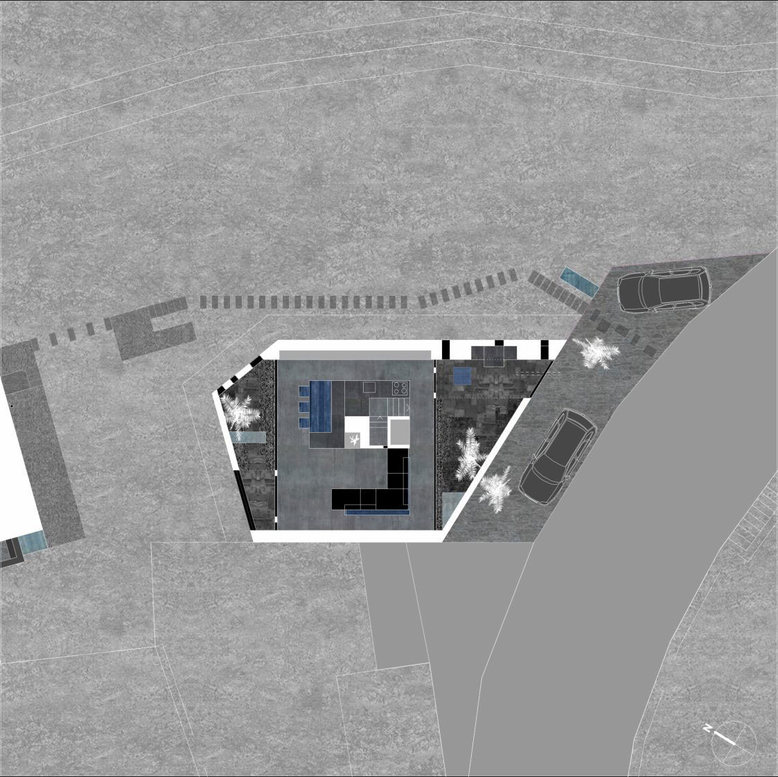 A Stunning Concrete House for a Family of Three Persons on the Lake Maggiore by Wespi de Meuron Romeo Architects (18)