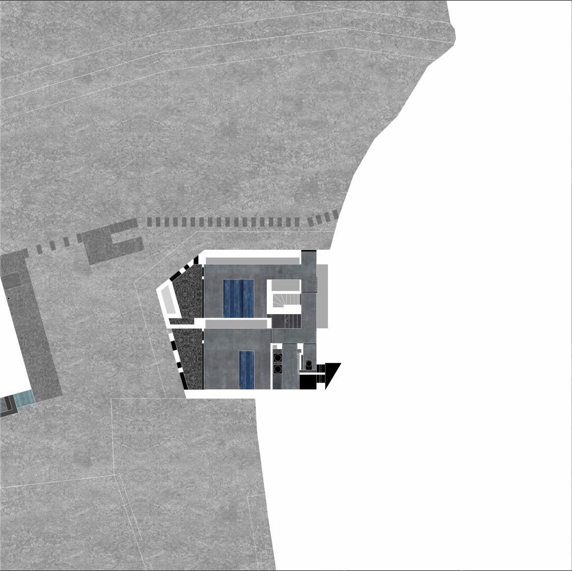 A Stunning Concrete House for a Family of Three Persons on the Lake Maggiore by Wespi de Meuron Romeo Architects (19)