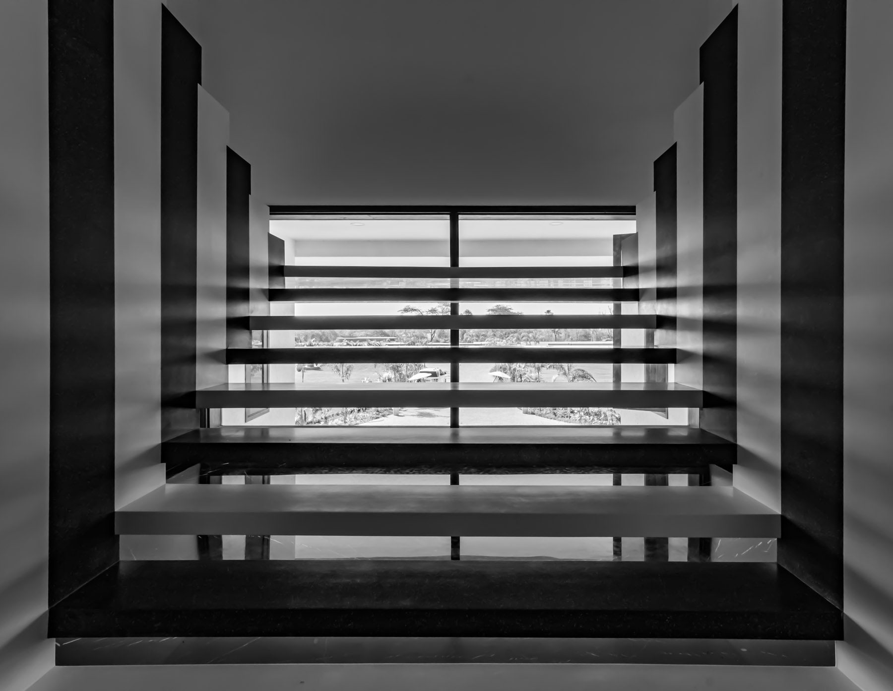 A Stunning Contemporary Home Overlooks Lush Green Landscape in Mehsana, India by Ramesh Patel & Associates (11)