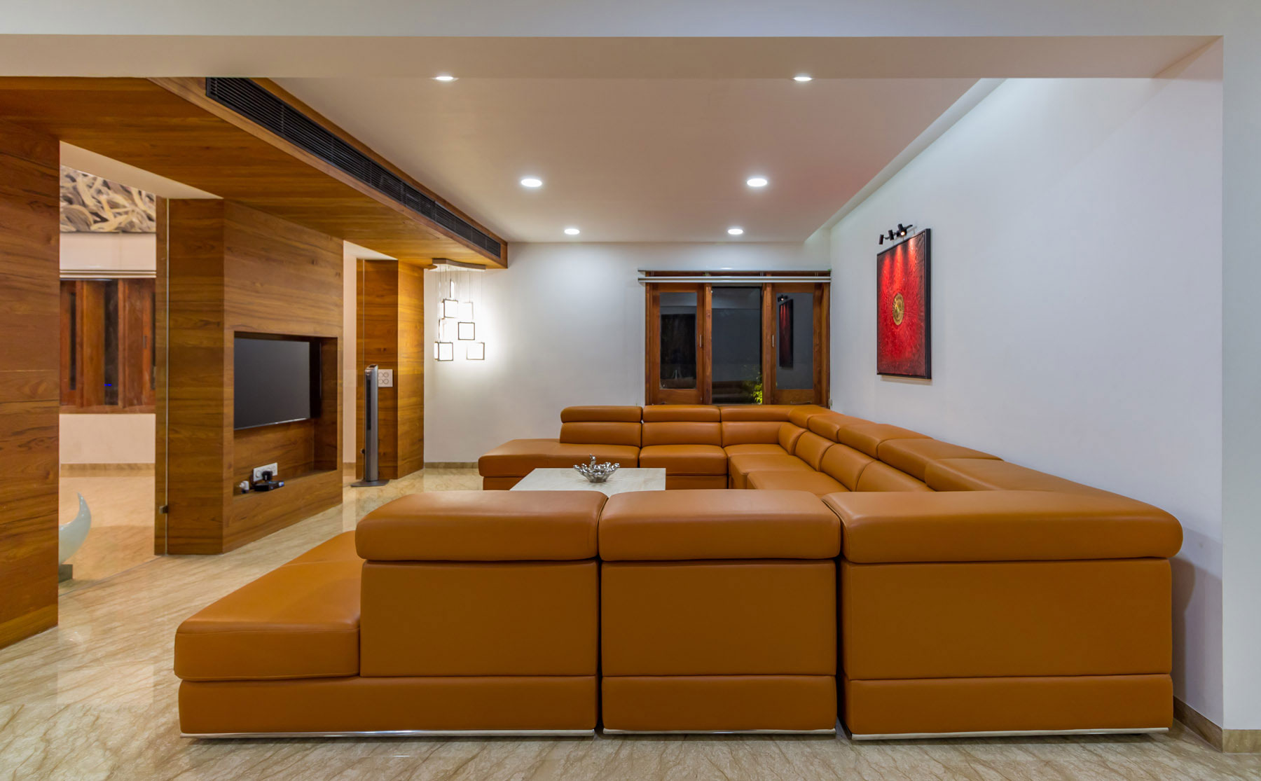 A Stunning Contemporary Home Overlooks Lush Green Landscape in Mehsana, India by Ramesh Patel & Associates (21)