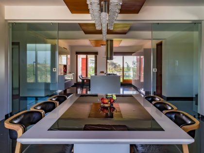 A Stunning Contemporary Home Overlooks Lush Green Landscape in Mehsana, India by Ramesh Patel & Associates (9)