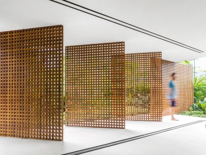 A Stunning Contemporary Home with Private Swimming Pool in São Sebastião by Studio MK27 & Eduardo Chalabi (12)