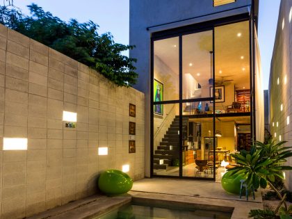 A Stunning Contemporary Home with Raw Materials in Mérida, México by Taller Estilo Arquitectura (18)