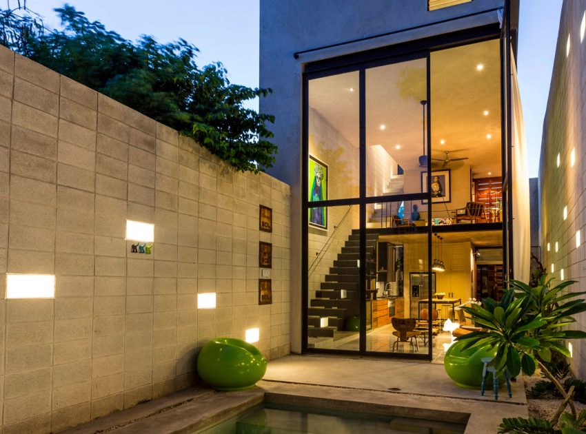 A Stunning Contemporary Home with Raw Materials in Mérida, México by Taller Estilo Arquitectura (18)
